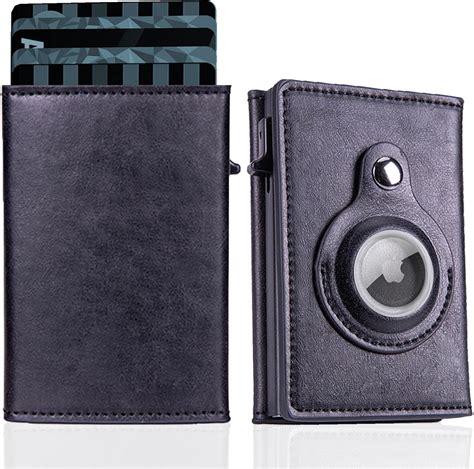 tags mate airtag leather trackable wallet rfid blocking|lightweight airtag wallet.